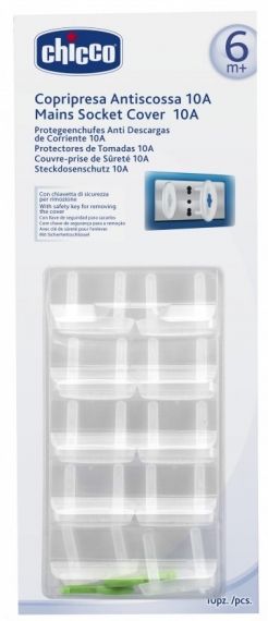 Chicco - Предпазители за контакти 10 бр.