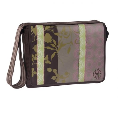 Lassig - Чанта за бебешка количка Casual Messenger Fossil Choco