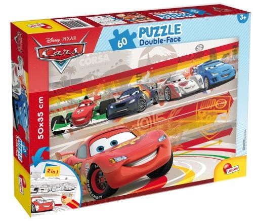 Детски пъзел 2в1 The Cars Колите Lisciani 60 части