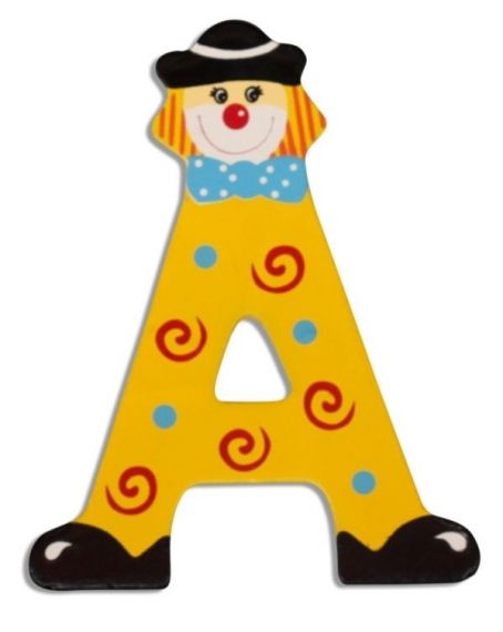 АМЕК - Дървена буква А 