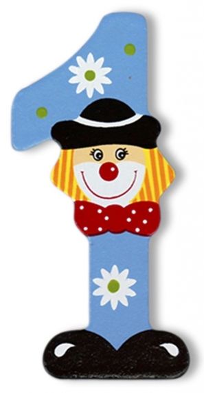 АМЕК - Дървена цифра 1