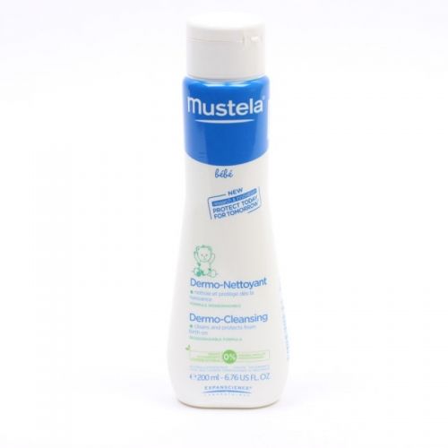 Mustela Дермопочистващ гел за коса и тяло 200 мл.