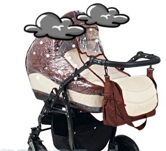Adbor  Дъждобран за количка 