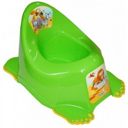 Анатомично бебешко гърне Chipolino *Сафари* Зелено