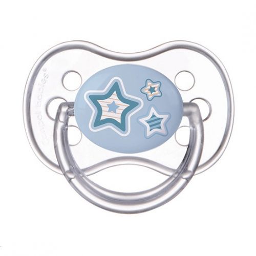 Canpol - Силиконова залъгалка *Newborn Baby* 6-18м. - синя