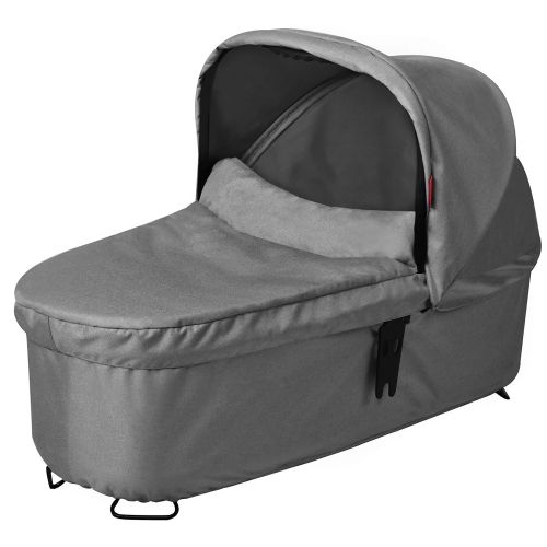 Phil&Teds Кош за новородено за количка Dash V5 Grey Marl