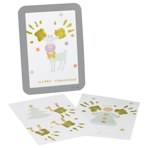BabyArt Рамка за отпечатък с боички за Коледа