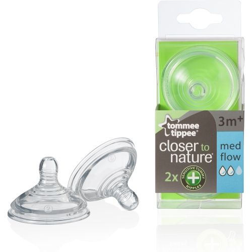 TOMMEE TIPPEE Биберон анти-колик 3м+ 2 капки