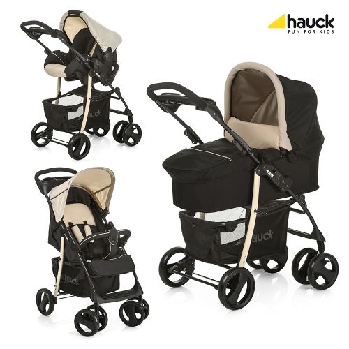 Бебешка количка 3в1 Hauck Shopper SLX Trio Set Caviar Beige 