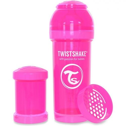 Twistshake Anti-colic бебешко шише 280мл Пурпурно