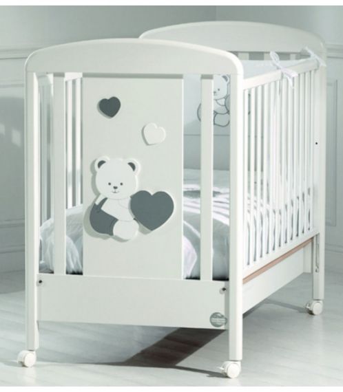  Baby Expert  Детско креватче  Balu бял/сребрист