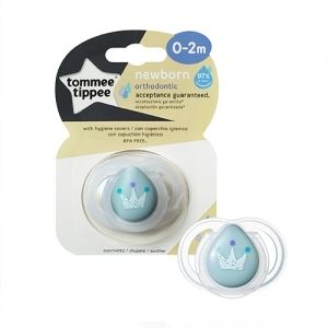 TOMMEE TIPPEE Силиконова залъгалка Newborn 0-2м.  boy