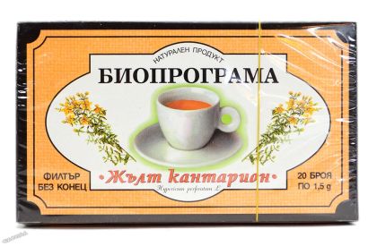 Чай ЖЪЛТ КАНТАРИОН Биопрограма