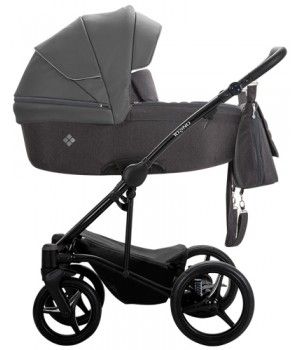 Bebetto  - Комбинирана бебешка количка Torino 2в1 white 01