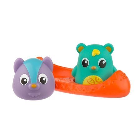 Playgro - Кану за баня със светлини и топлинен сензор