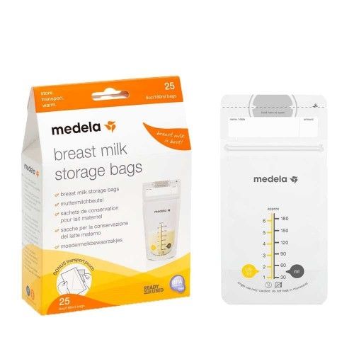 Medela - Пликчета за съхранение на кърма 25бр. 