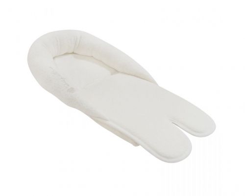 Kikka Boo - Подложка за стол за кола от мемори пяна White Velvet