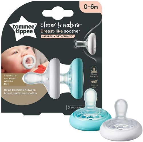 Tommee Tippee ортодонтични залъгалки  Breast like 0-6 м.