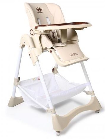 Moni - Стол за хранене Chocolate Beige