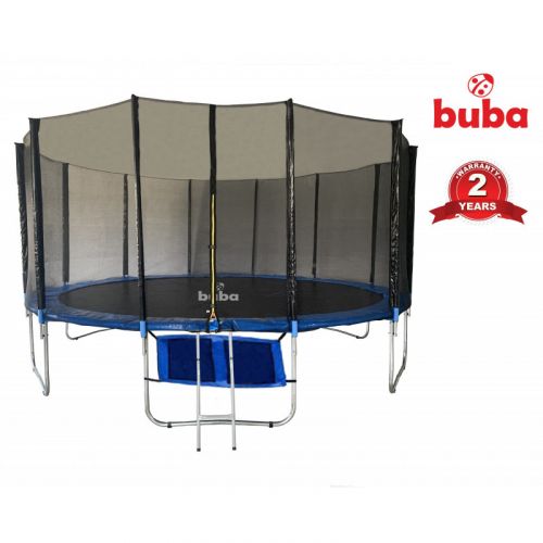 Buba Батут с мрежа и  стълба 16FT (488 см)