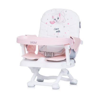 Chipolino - Повдигащо столче за хранене Lollipop розово