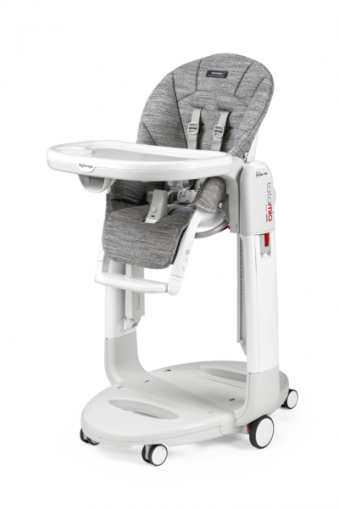 Peg Perego - Детско столче за хранене TATAMIA Follow Me Wonder Grey