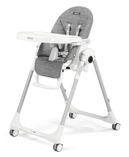 Peg Perego - Детско столче за хранене PRIMA PAPPA Follow Me Wonder Grey