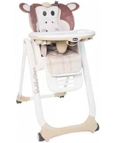 Детско столче за хранене Chicco POLLY 2 Start Monkey