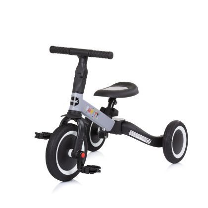 Chipolino Детска триколка 2 в 1 Смарти grey
