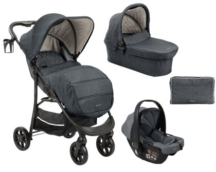 Kikka Boo Комбинирана количка 3в1 Selina  Dark Grey 2024