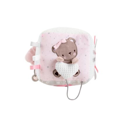 Kikka Boo Плюшено кубче Dream Big Pink