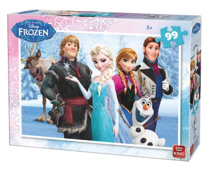 King - Пъзел  Frozen 99 части