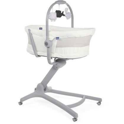 Chicco - Baby Hug Air 4в1 кошче, шезлонг и стол WHITE SNOW