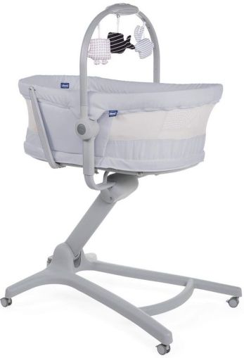 Chicco - Baby Hug Air 4в1 кошче, шезлонг и стол Stone