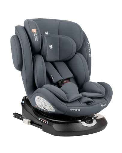 Kikka Boo - Стол за кола i-Felix i-SIZE / 40-150 см / Dark Grey
