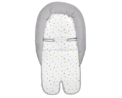 Kikka Boo Мемори подложка за стол за кола Dots Grey