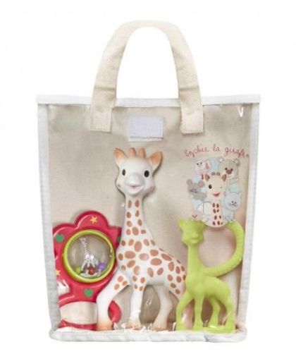 SophieGiraffe - Подаръчен сет в чанта 