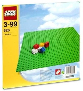 Lego Creator Основна плочка - зелена