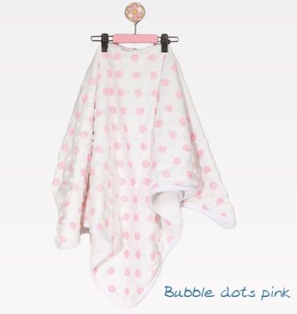 Бебешко одеяло в подаръчна кутия MyCey Bubble Dots Pink
