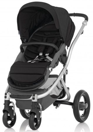 Бебешка комбинирана количка Britax Romer AFFINITY Black Thunder/Silver Chassis