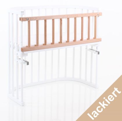 Преграда за бебешка кошара BabyBay Лак Натур