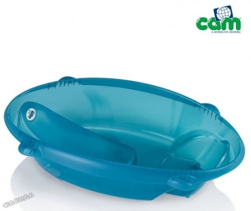 Cam - Анатомична бебешка ваничка BOLLICINA Blue