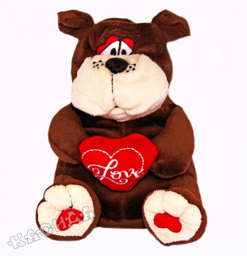 АМЕК Куче със сърце - 58 см.