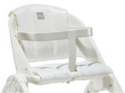 BabyDan Текстилна подложка за столче за хранене Angel Feast White