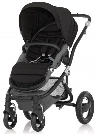 Бебешка комбинирана количка Britax Romer AFFINITY Black Thunder/Black Chassis