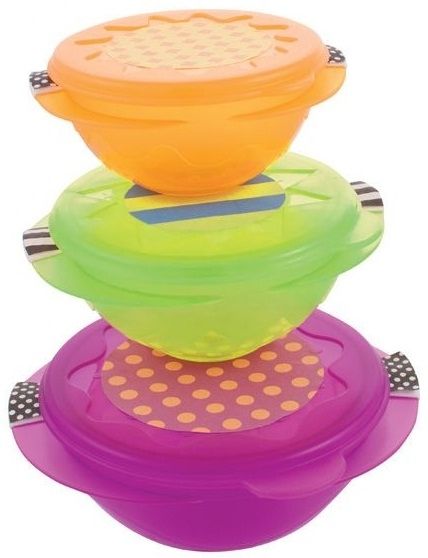 Комплект купички за закуска навън Sassy On The Go Set Bowl
