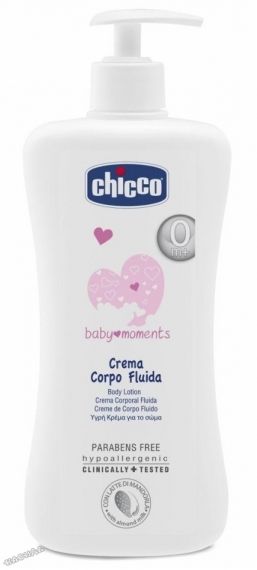 Chicco - Бебешки лосион за тяло Baby Moments 500 ml.