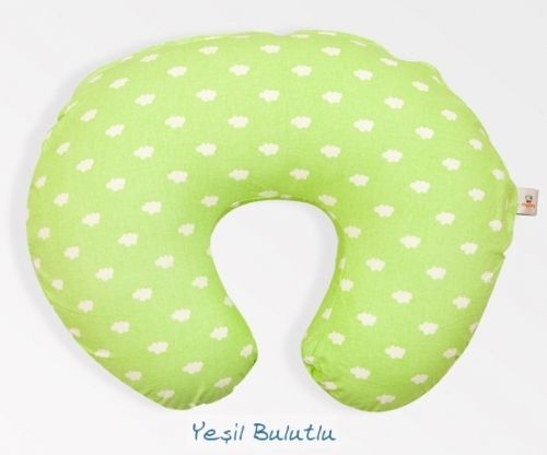 Възглавница за кърмене MyCey Yesil Bulutlu