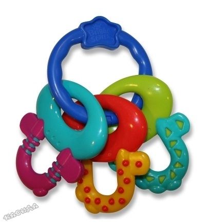 Bright Starts - Бебешка гризалка TEETHER KEYS