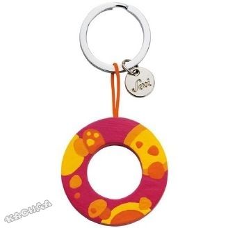 Sevi - Дървен ключодържател с БУКВИЧКА - O